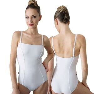 Elegant White Women's Swimsuit